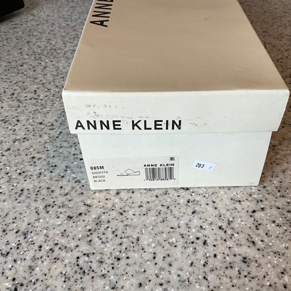 Anne Klein wedge heel mule slide Sandals - Picture 5 of 5